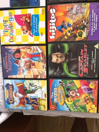 Lote de 24 Películas DVD Animación