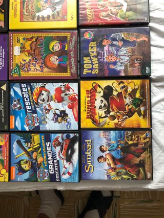 Lote de 24 Películas DVD Animación