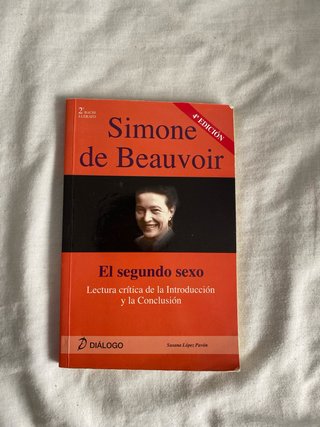 Simone de Beauvoir libro
