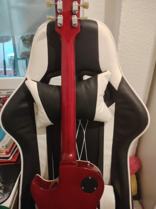 Guitarra Eléctrica Roja