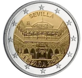 MONEDA CONMEMORATIVA 2€ ESPAÑA 2024. SEVILLA