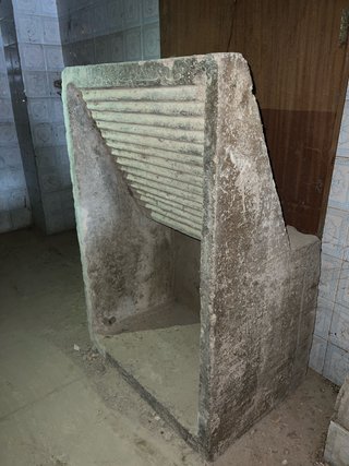 Pila de lavar de piedra