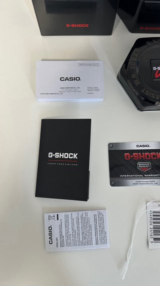 Reloj negro Casio G-Shock GA-2100-1AER