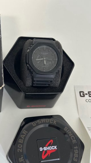 Reloj negro Casio G-Shock GA-2100-1AER