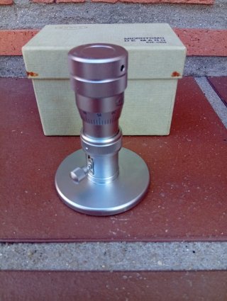 Micrótomo de mano antiguo