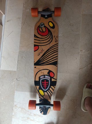 Longboard Drop Through TRES CRUCES