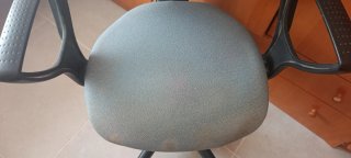 Silla de oficina azul marino