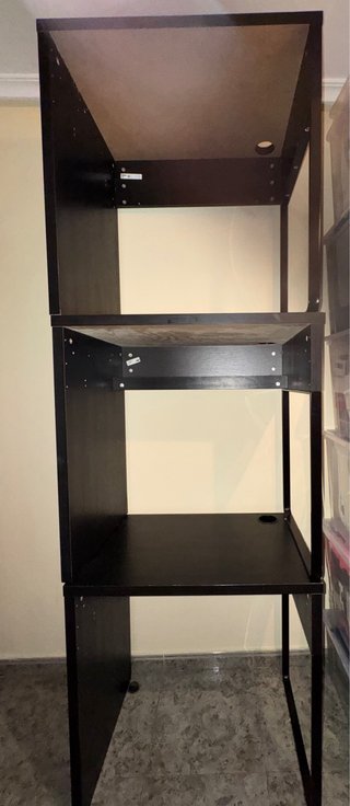 Escritorio Ikea Negro/Marrón