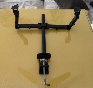 Soporte Doble Monitor VESA Negro