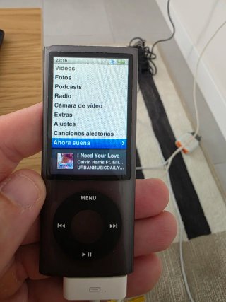 Apple iPod Nano 8GB 4ª Generación Negro