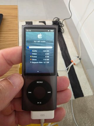 Apple iPod Nano 8GB 4ª Generación Negro