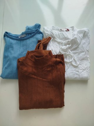 Lote 3 prendas arriba Talla M