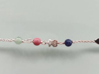 Pulsera TOUS New Color Plata y Gemas