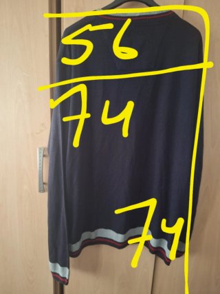 Jersey de Lana Ralph Lauren Negro Talla XL