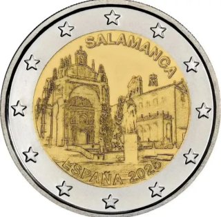 MONEDA CONMEMORATIVA 2€ ESPAÑA 2025. SALAMANCA