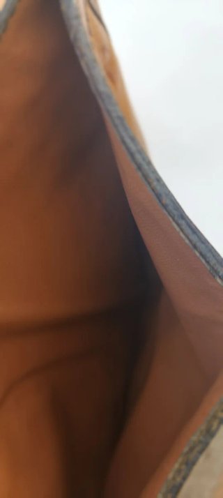 Portafoglio Vintage Pelle Cuoio Marrone