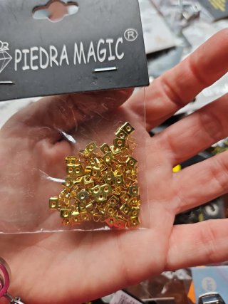 Lote 3 de accesorios para manualidades y bisutería
