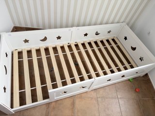 Cama Montessori Infantil Blanca