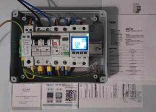 Cuadro protección IRVE + Wifi Vehículo Eléctrico
