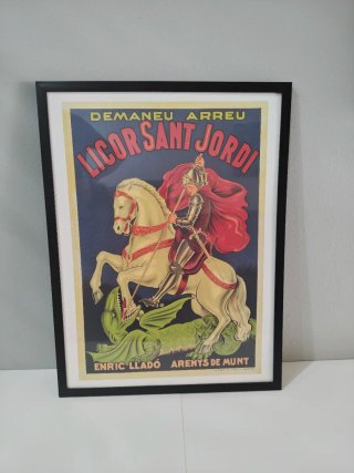 Cartel Licor Sant Jordi
