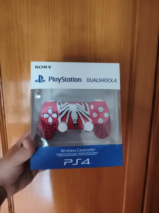 Mando DualShock 4 PS4 Spider-Man pedido
