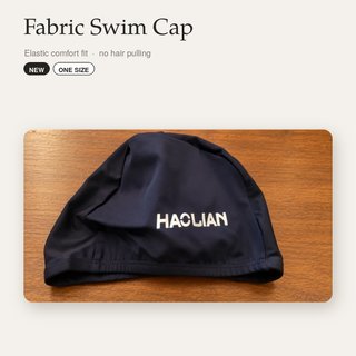 Gorro piscina tela elástica azul oscuro