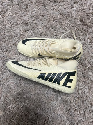Nike Mercurial Beige/Negro