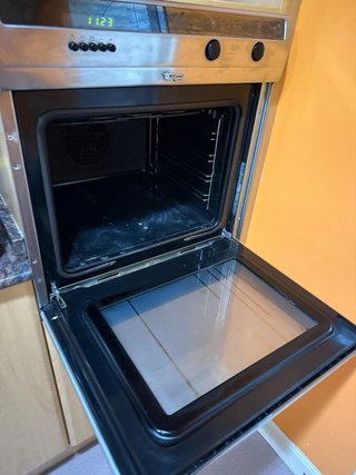 Horno Whirlpool de acero inoxidable