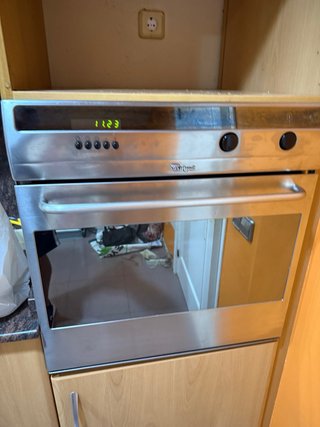 Horno Whirlpool de acero inoxidable