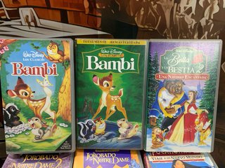 Lote de 6 Películas Disney en VHS