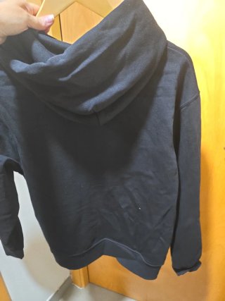 Sudadera MUJER negra capucha