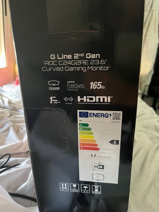 Monitor Gaming Curvo AOC 23.6 165Hz