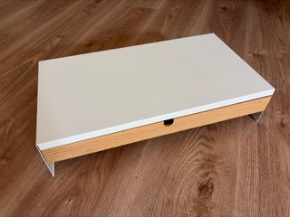 Soporte para portátil de madera