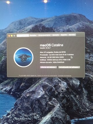 iMac 2013 27" para piezas ,