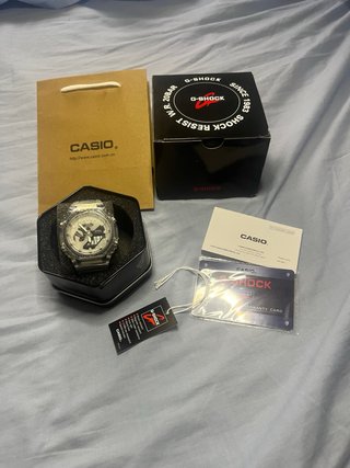 Reloj Casio G-Shock Transparente