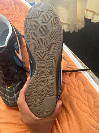 Nike Gato Fut Sal Negro/Azul