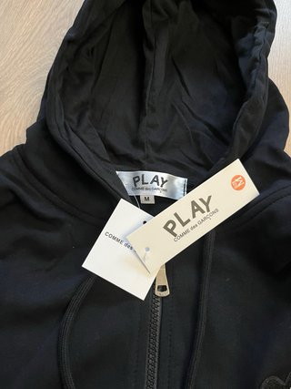 Chaqueta con cremallera Comme des Garçons
