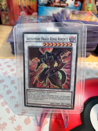 Carta Yu-Gi-Oh! Arcidemone Drago Rosso Rovente