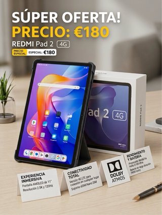 Xiaomi Redmi Pad 2 4G Tablet