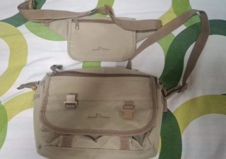 Bolso bandolera + riñonera Coronel Tapioca