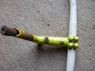 Potencia y manillar bici antigua