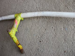 Potencia y manillar bici antigua