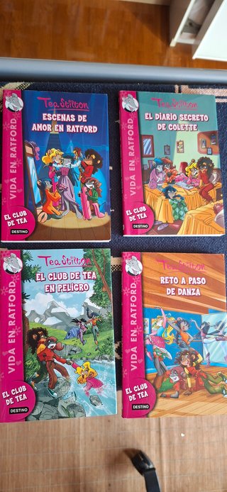 Colección Tea Stilton varios libros