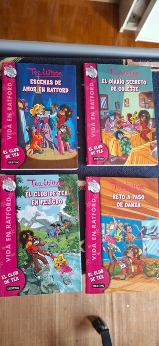 Colección Tea Stilton varios libros
