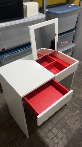 Mesa tocador BRIMNES blanca