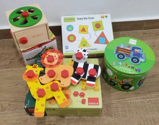 Lote Juguetes Madera Montessori: Goula, Andreu Toy