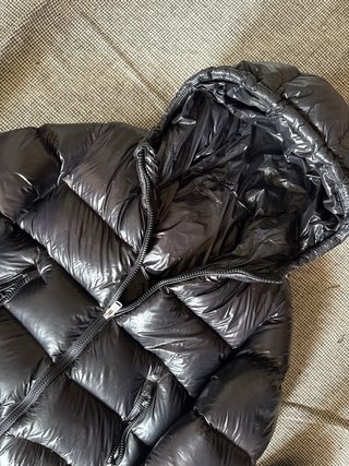Chaqueta Zara Puffer Negra