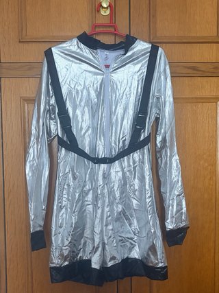 Disfraz de Astronauta Metálico Talla S