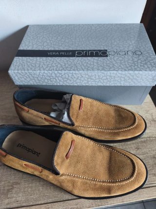 Mocasines Primopiano Marrón Ante