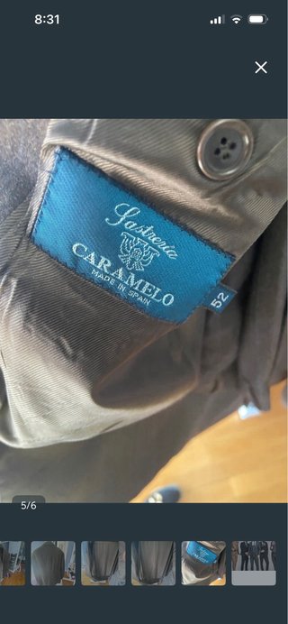 Traje de chaqueta gris
